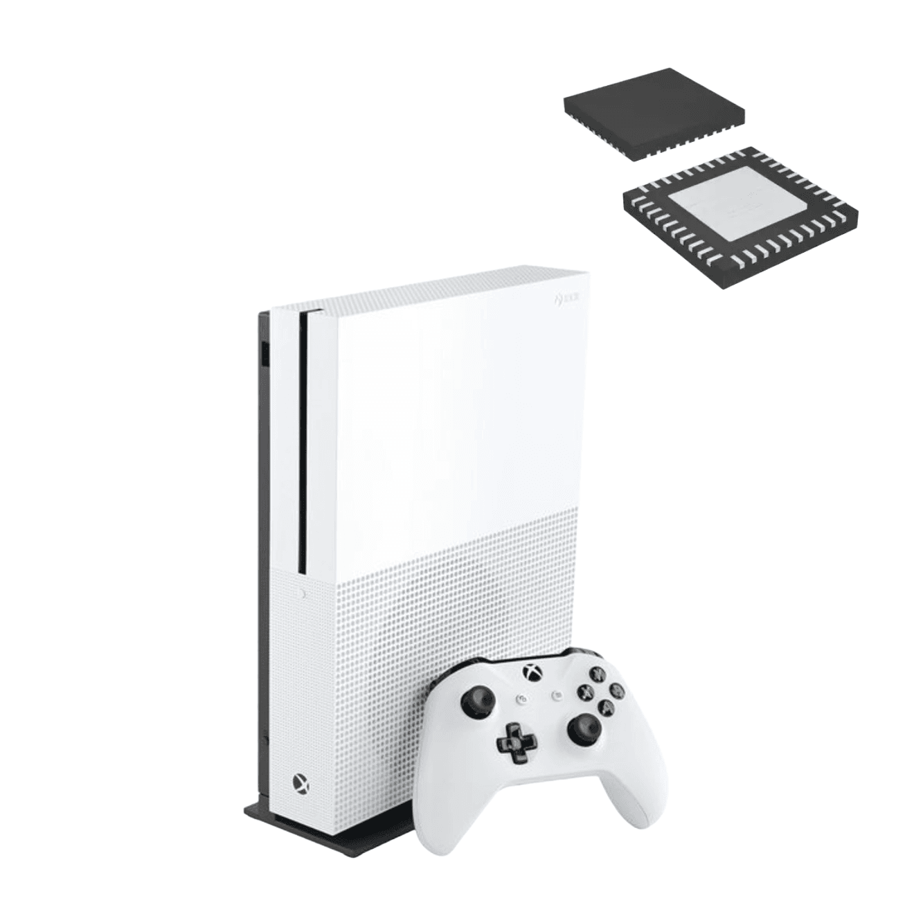 Xbox One S HDMI Retimer Chip Replacement Service - PC+Phone Doctor Newton Abbot