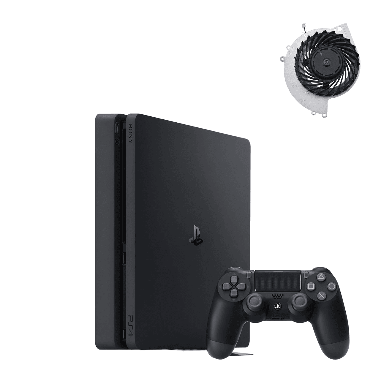 PlayStation 4 (Slim) Fan Replacement Service - PC+Phone Doctor Newton Abbot
