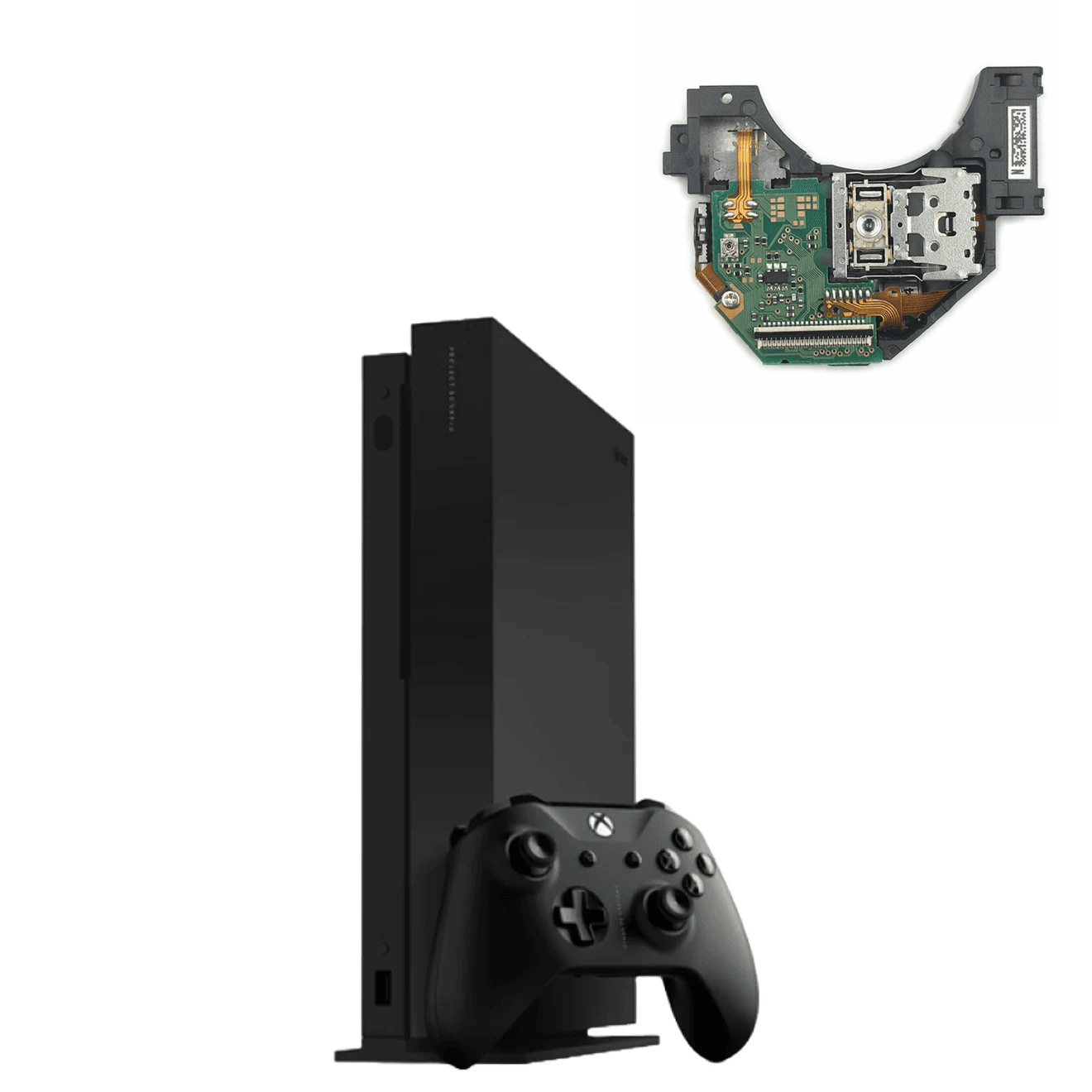 Xbox One X Disk Drive Laser Replacement Service - PC+Phone Doctor Newton Abbot